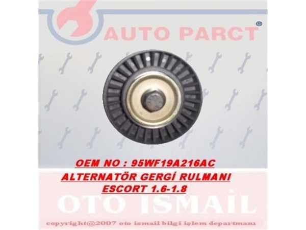 ALTERNATÖR V KAYIS GERGI RULMANI KIT ESCORT 1.6 1.8