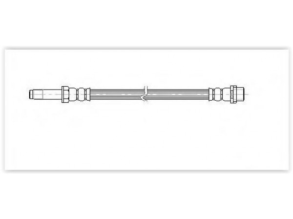 CAVO C900623A FREN HORTUMU ARKA CRAFTER / SPRINTER 06-