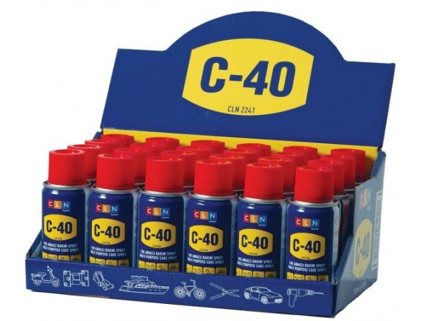 C-40 ÇOK AMAÇLI BAKIM SPREYİ 200 ml.