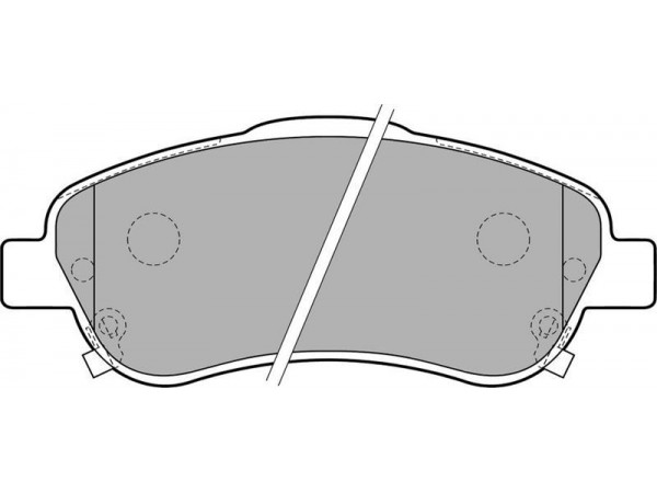 FREN BALATASI ÖN COROLLA VERSO 04-; AVENSIS 03-;