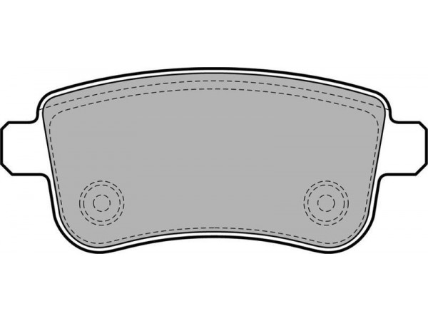 FREN BALATASI ARKA MEGANE III 08-; MEGANE IV 15-; SCENIC III 08-; FLUENCE 08-;