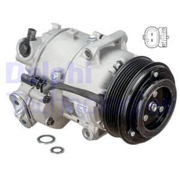 DELPHI TSP0155987 KOMPRESOR OPEL ASTRA J 1.6 1.3CDTI 1.7CDTI ZAFIRA C 1.6 1.3CDT 1.7CDTI CASCADA 1.6 CHEVROLET CRUZE 12-