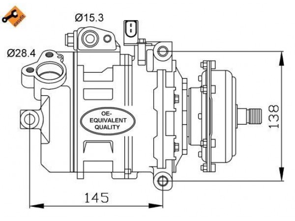 DELPHI TSP0159451 KLIMA KOMPRESÖRÜ PHAETON 02-