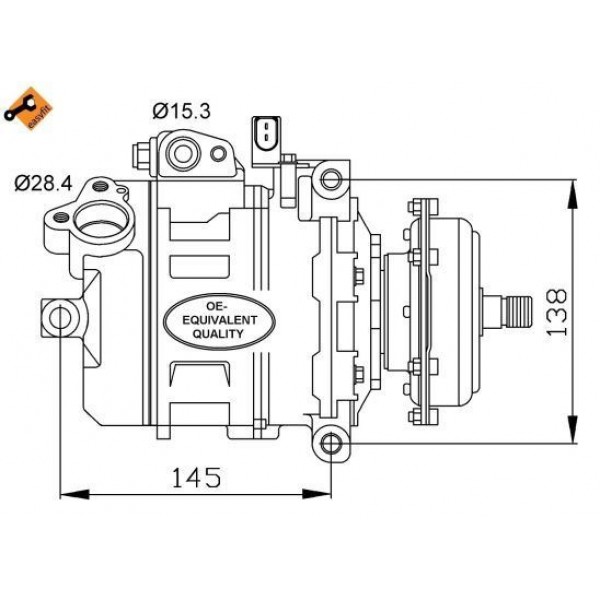 DELPHI TSP0159451 KLIMA KOMPRESÖRÜ PHAETON 02-