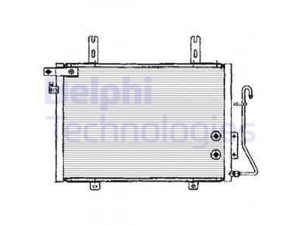 DELPHI TSP0225133 KONDANSÖR KANGOO 98-