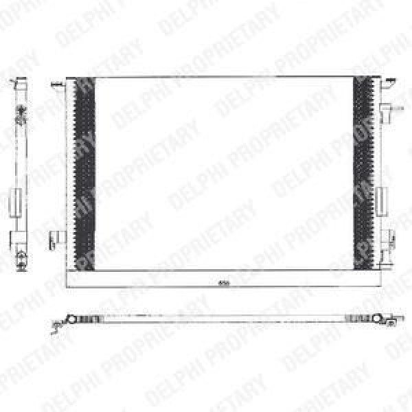 DELPHI TSP0225463 KLIMA RADYATÖRÜ CROMA 05-