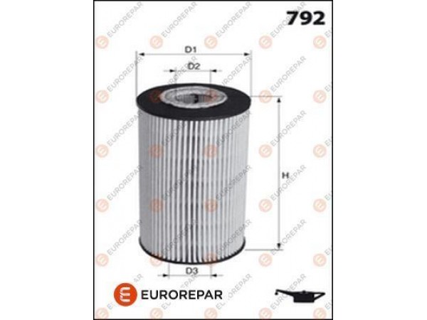 EUROREPAR 1609565480 YAG FILTRESI