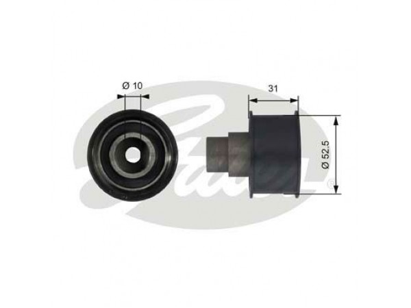 GATES T42080 EKSANTRIK GERGI RULMANI ASTRA F 92-