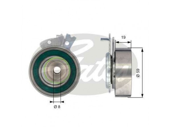 GATES T43038 TRIGER EKSANTRIK GERGI RULMANI ASTRA F VECTRA A CORSA A B COMBO 1.2 1.4 1.6 C14NZ C14SE C12NZ C16NZ