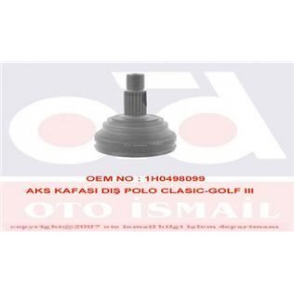 GKN GLANZER 302175 AKS KAFASI DIS GOLF III VENTO 1.8 2.0