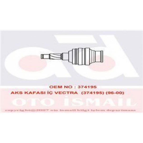 GKN GLANZER 302253 AKS KAFASI DIS ASCONA KADETT