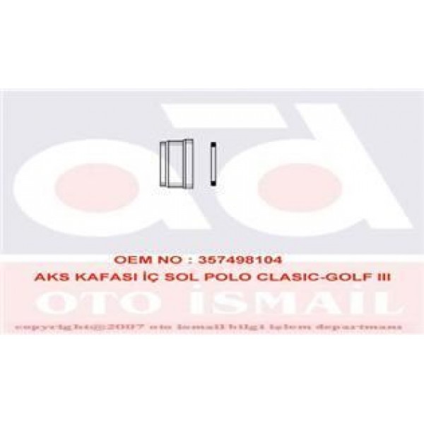 GKN GLANZER 302262 AKS KAFASI IÇ GOLF III IV BORA / CORDOBA 1.9 AGR