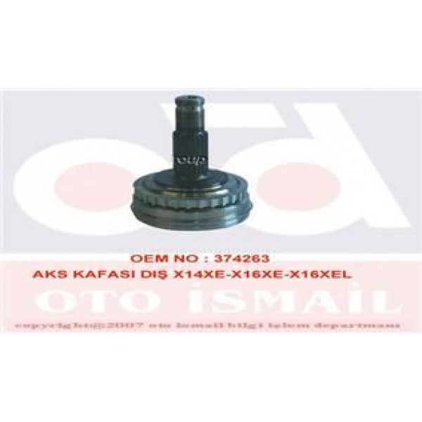 GKN GLANZER 302861 AKS KAFASI DIS ASTRA F 95-