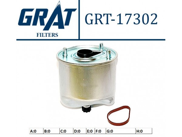 GRAT 17302 MAZOT FILTRESI CMAX FIESTA VI FOCUS III 11-