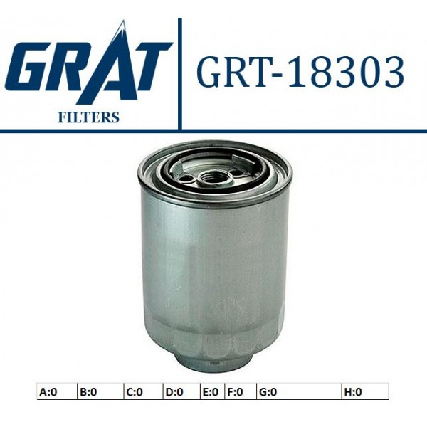 GRAT 18303 YAKIT FILTRESI HILUX / NAVARA D23 SKAYSTAR D24