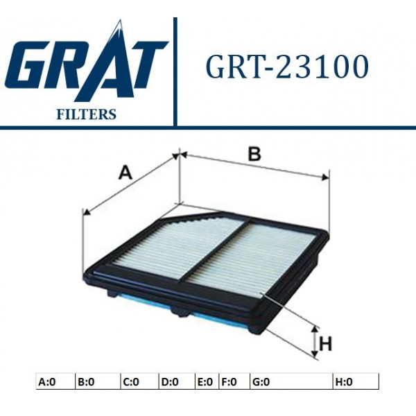 GRAT 23100 HAVA FILTRESI CIVIC 07-