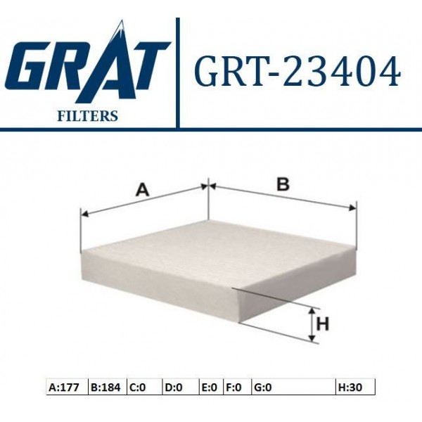 GRAT 23404 POLEN FILTRESI JAZZ 02-