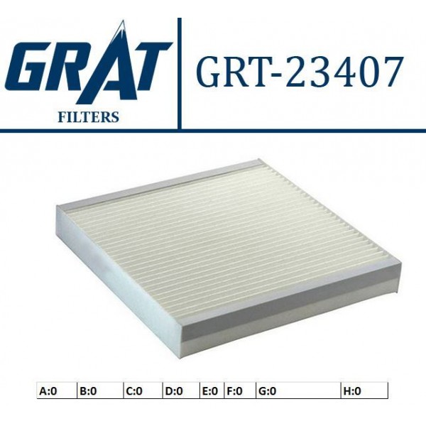 GRAT 23407 POLEN FILTRESI 25 99-