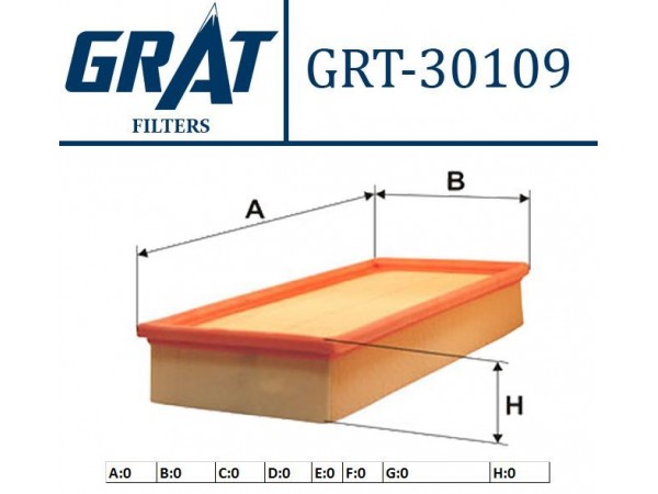 GRAT 30109 HAVA FILTRESI BMW 5 E34 89-