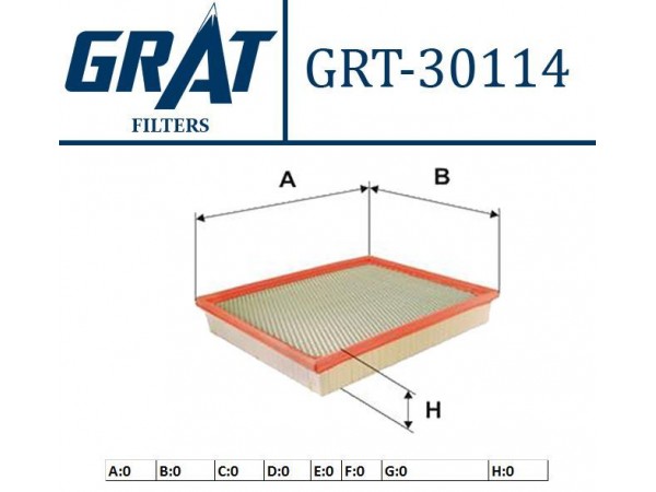 GRAT 30114 HAVA FILTRESI BMW X5 BMW X6 08-