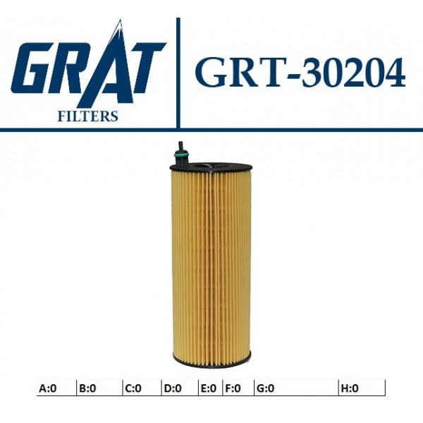 GRAT 30204 YAG FILTRESI BMW 1 BMW 3 BMW 5