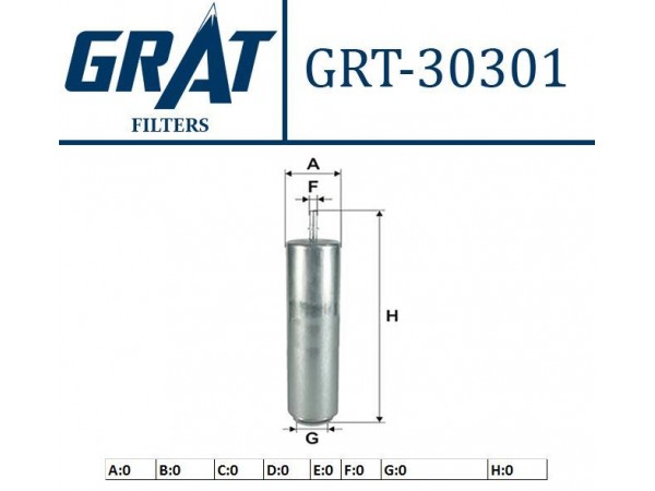 GRAT 30301 MAZOT FILTRESI BMW 1 BMW 3 05-