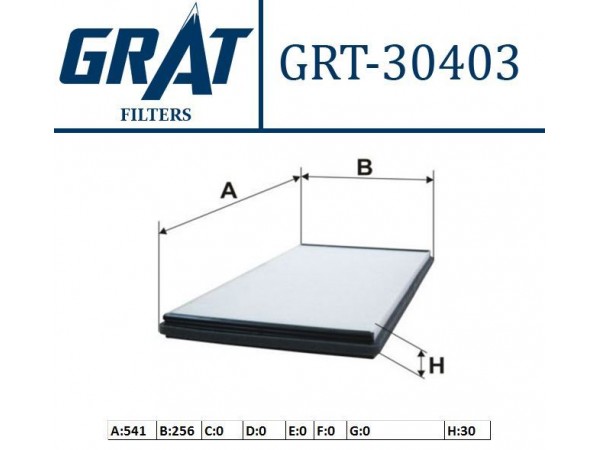 GRAT 30403 POLEN FILTRESI BMW X5 00-