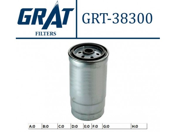 GRAT 38300 MAZOT FILTRESI DUCATO / STAREX H1 / SORENTO 2.3 JTD 2.5 CRDI