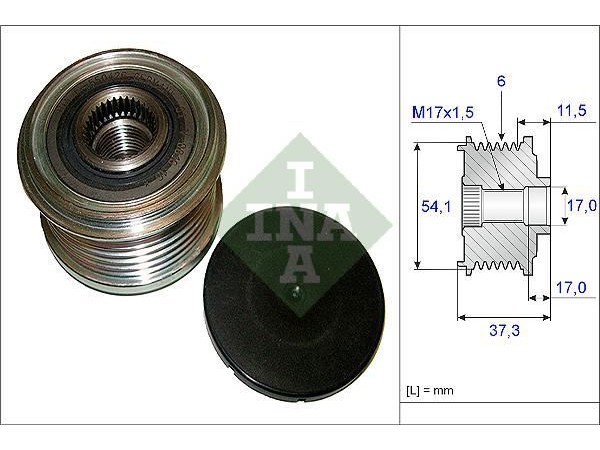 ALTERNATÖR KASNAGI RULMANLI SCUDO 2.0 DMT J ULYSSE C4 C5 C8 308 407 PARTNER BERLINGO 1.6 2.0HDI