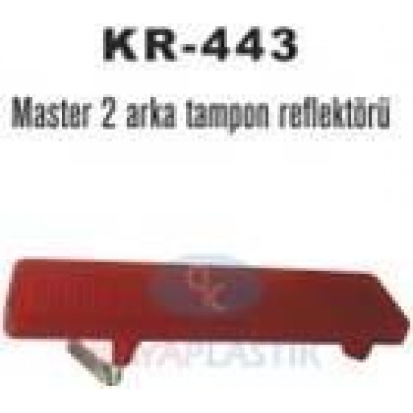 TAMPON REFLEKTÖRÜ ARKA MASTER II TRFAIC II III MOVANO