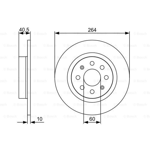 LEMFÖRDER 3087201 ARKA FREN AYNASI G.PUNTO-LINEA 1.9MTJ-14 16V-T-JET-CORSA D 1.7CDTI 06-