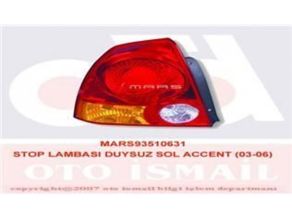 MARS 510631 STOP LAMBASI SOL ACCENT ADMIRE 03-