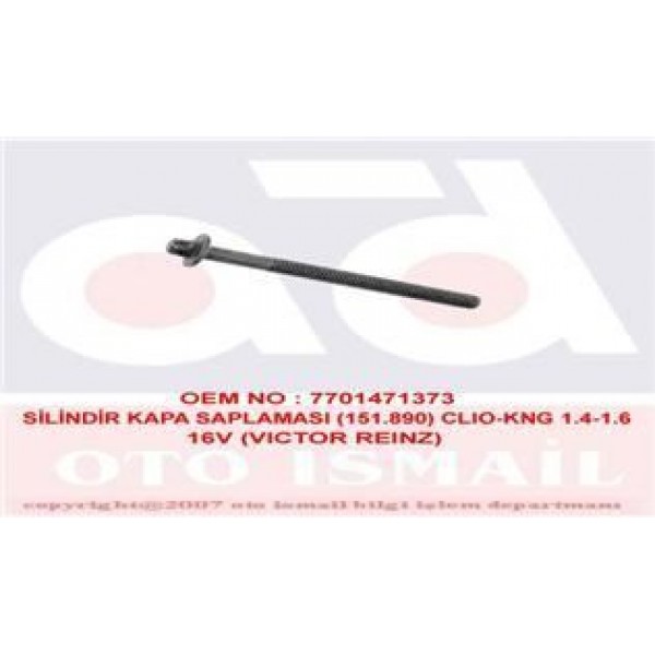 REINZ 14-32157-1 SILINDIR KAPAK SAPLAMASI CIVATASI CLIO II III MEGANE I II LAGUNA II  SCENIC II MODUS / LOGAN DUSTER 1.4 16V K4J 1.6 16V K4M