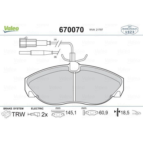 ÖN BALATA FİŞLİ BOXER-DUCATO-JUMPER 1400kg (94-02)