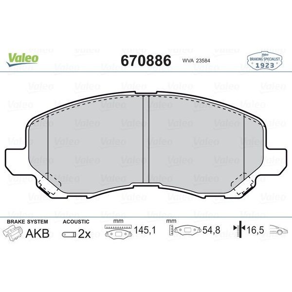 ÖN BALATA LANCER SEDAN 03=-;SPORTBACK 08=-; GALANT (97-04) C4 1.6HDİ 1.8HDİ 12=-; P4008 12=-;