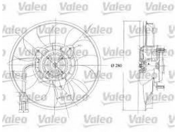 FAN MOTORU MASTER II 98-; 2.5D NAC