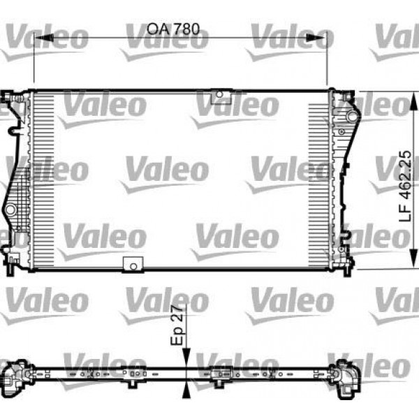 SU RADYATÖRÜ TRAFIC II 06-; 2.0 DCI / VIVARO A 06-; 2.0 CDTI