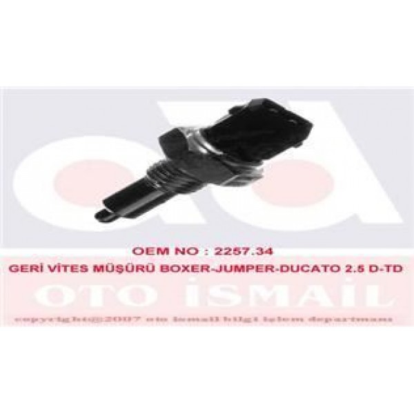 VERNET RS5501 GERI VITES MÜSÜRÜ DUCATO BOXER JUMPER 2.5D TD SCUDO 205 206 306 P309 PARTNER BERLINGO