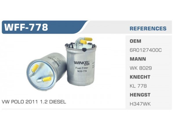 WINKEL WFF-778 MAZOT FILTRESI POLO 14-