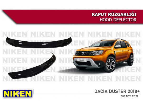  DACIA DUSTER 2018- KAPUT RÜZGARLIĞI ECO