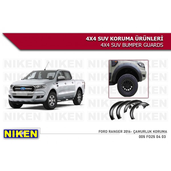  FORD RANGER 2016- ÇAMURLUK KORUMA