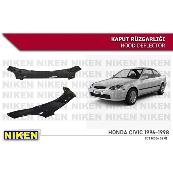  HONDA CIVIC 1996-1998 KAPUT RÜZGARLIĞI ECO