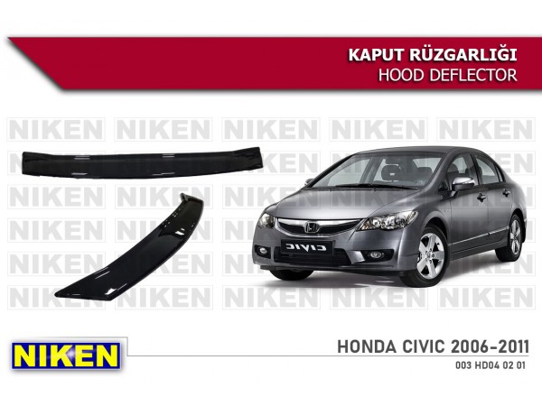  HONDA CIVIC 2006-2011 KAPUT RÜZGARLIĞI ECO