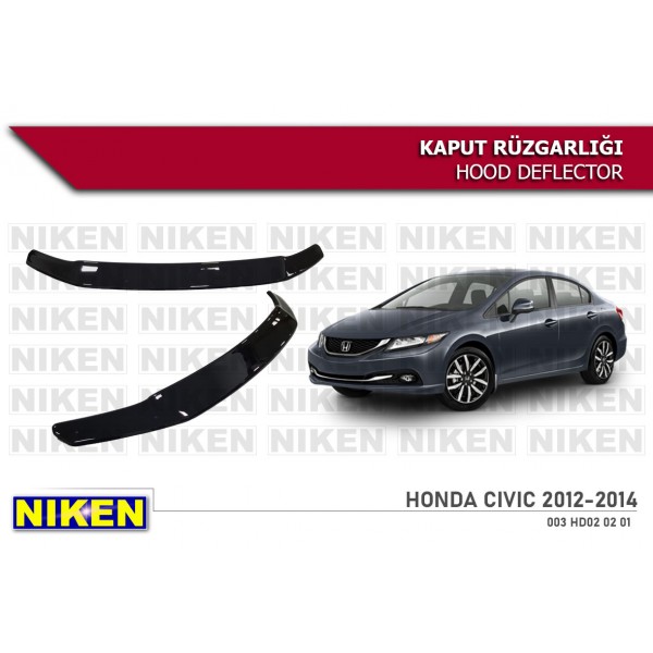  HONDA CIVIC 2012-2014 KAPUT RÜZGARLIĞI ECO