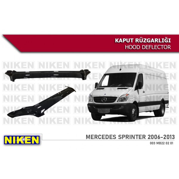  MERCEDES SPRINTER 2006-2013 KAPUT RÜZGARLIĞI ECO