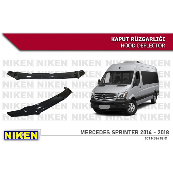  MERCEDES SPRINTER 2014-2018 KAPUT RÜZGARLIĞI ECO