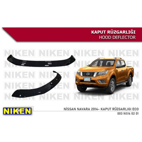  NİSSAN NAVARA 2014- KAPUT RÜZGARLIGI ECO