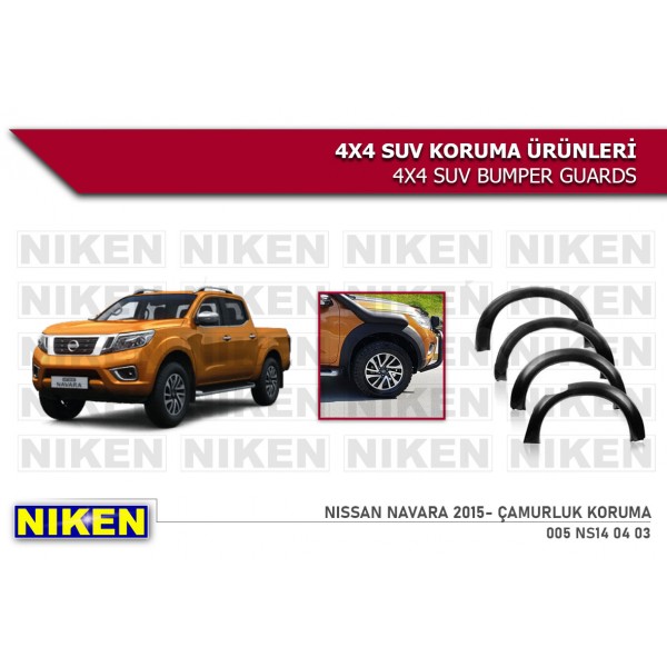  NISSAN NAVARA 2015- ÇAMURLUK KORUMA