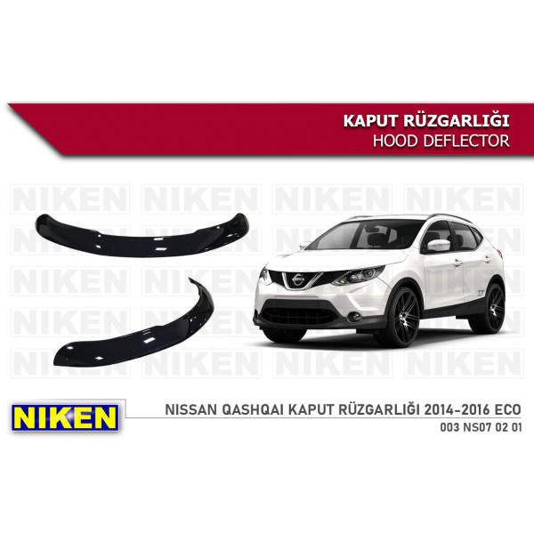  NISSAN QASHQAI 2014-2016 KAPUT RÜZGARLIĞI ECO