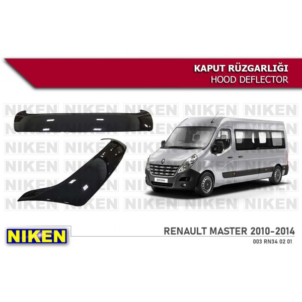  RENAULT MASTER (2010-2014) KAPUT RÜZGARLIĞI ECO